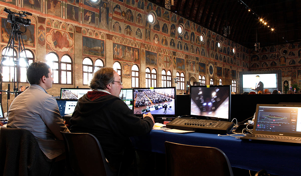 REGISTRAZIONE IN DIRETTA WEB STREAMING RC SISTEMI AUDIOVISIVI