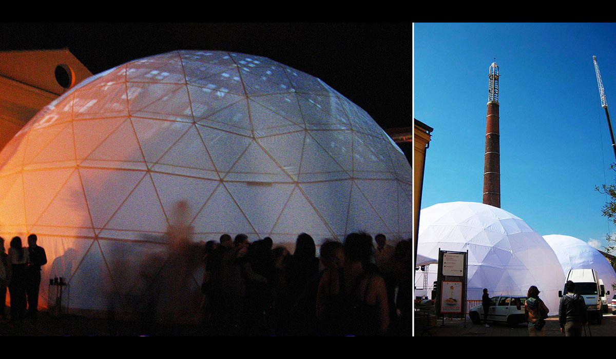 CUPOLE FULL DOME PER PLANETARI DI RC SISTEMI AUDIOVISIVI